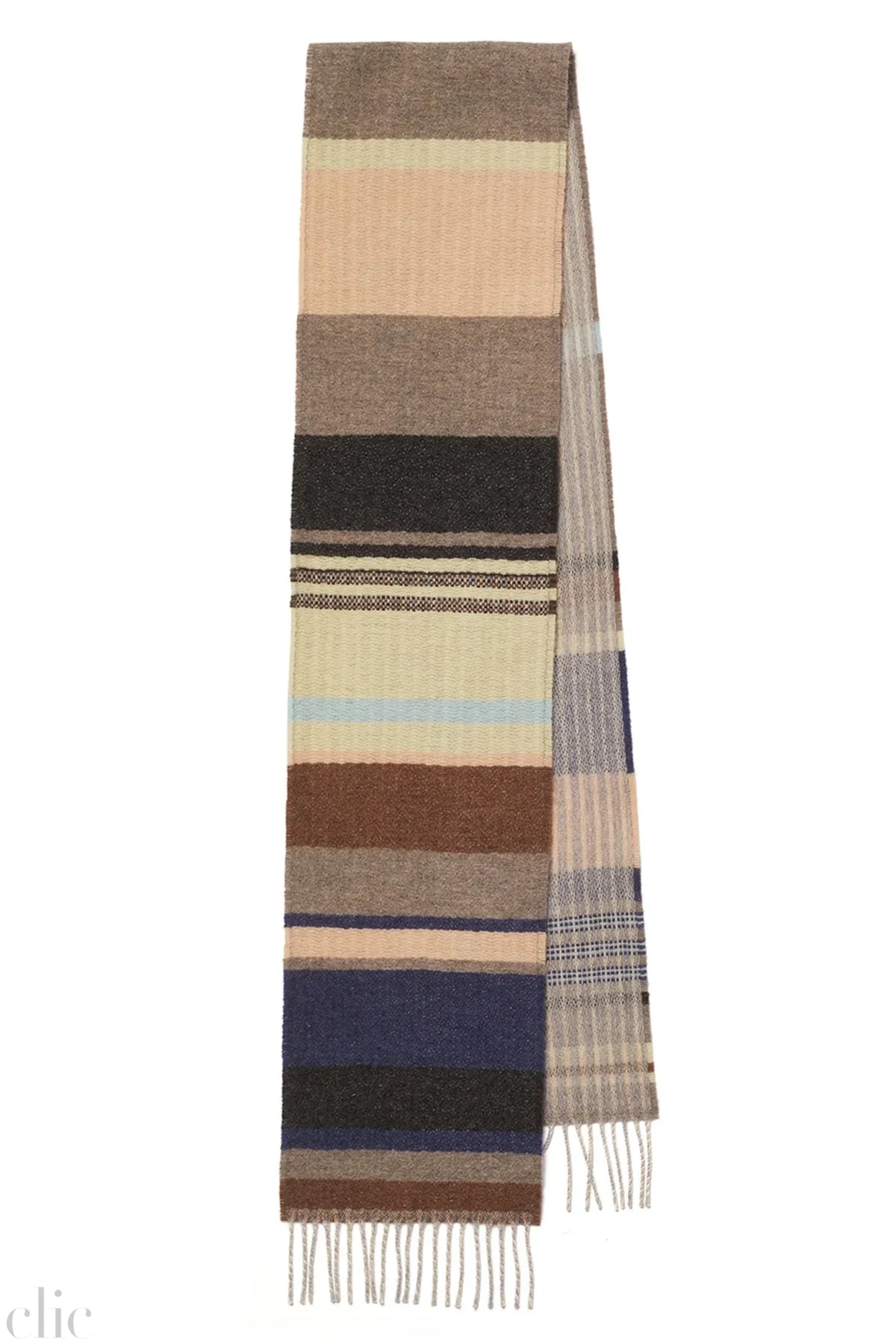Angus Scarf in Oyster, from Wallace sewell