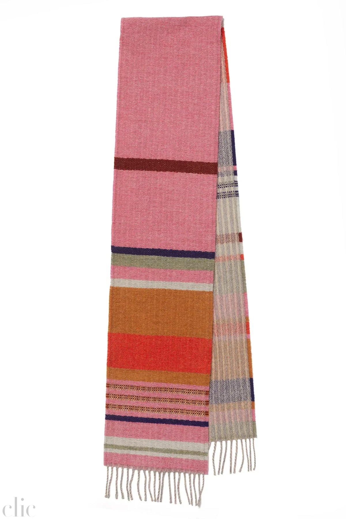 Angus Scarf in Strawberry, from Wallace Sewell