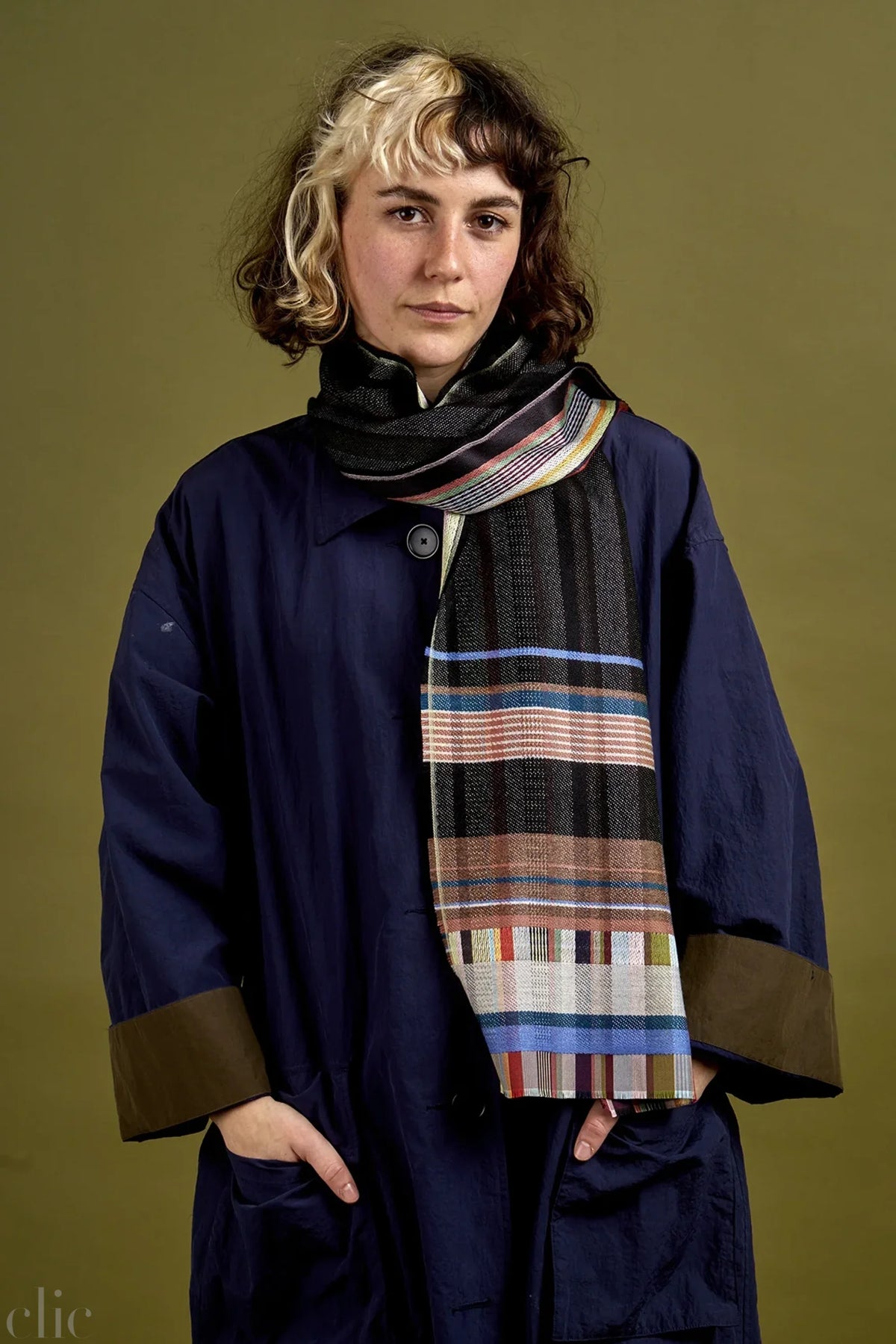 Phyllis Scarf in Onyx, from Wallace Sewell