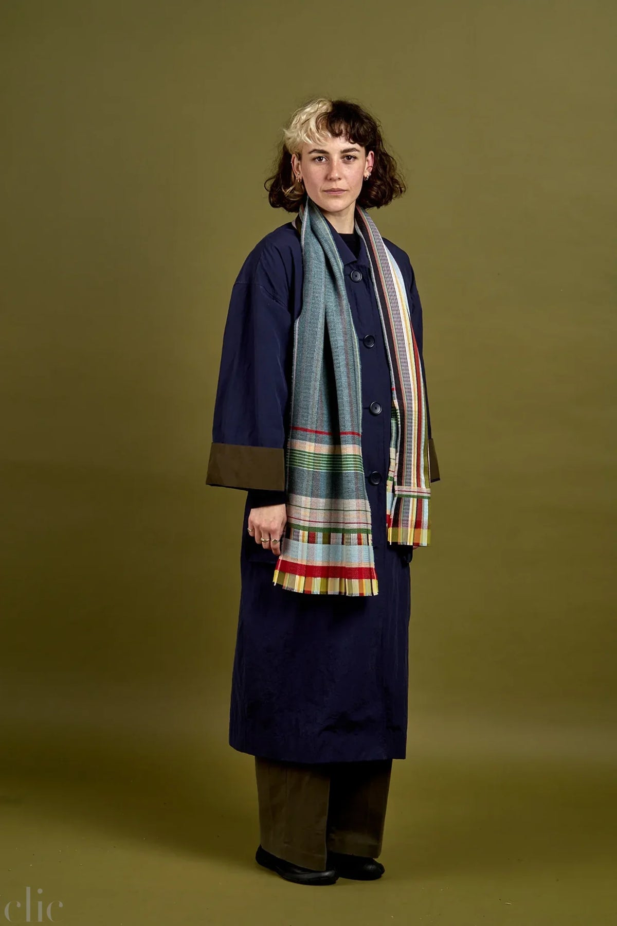 Phyllis Scarf in Stream, from Wallace Sewell