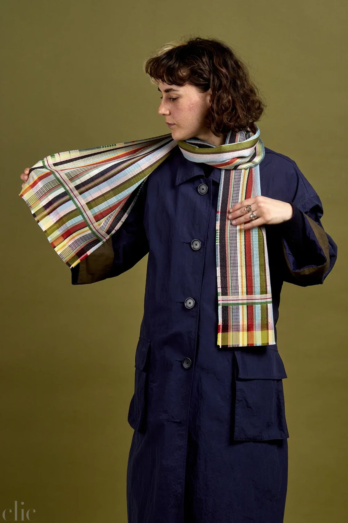 Phyllis Scarf in Stream, from Wallace Sewell