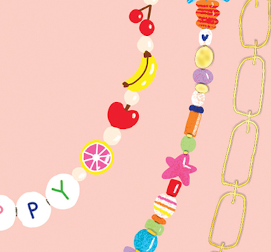 Festival Beads Birthday Card, from Carolyn Suzuki Goods