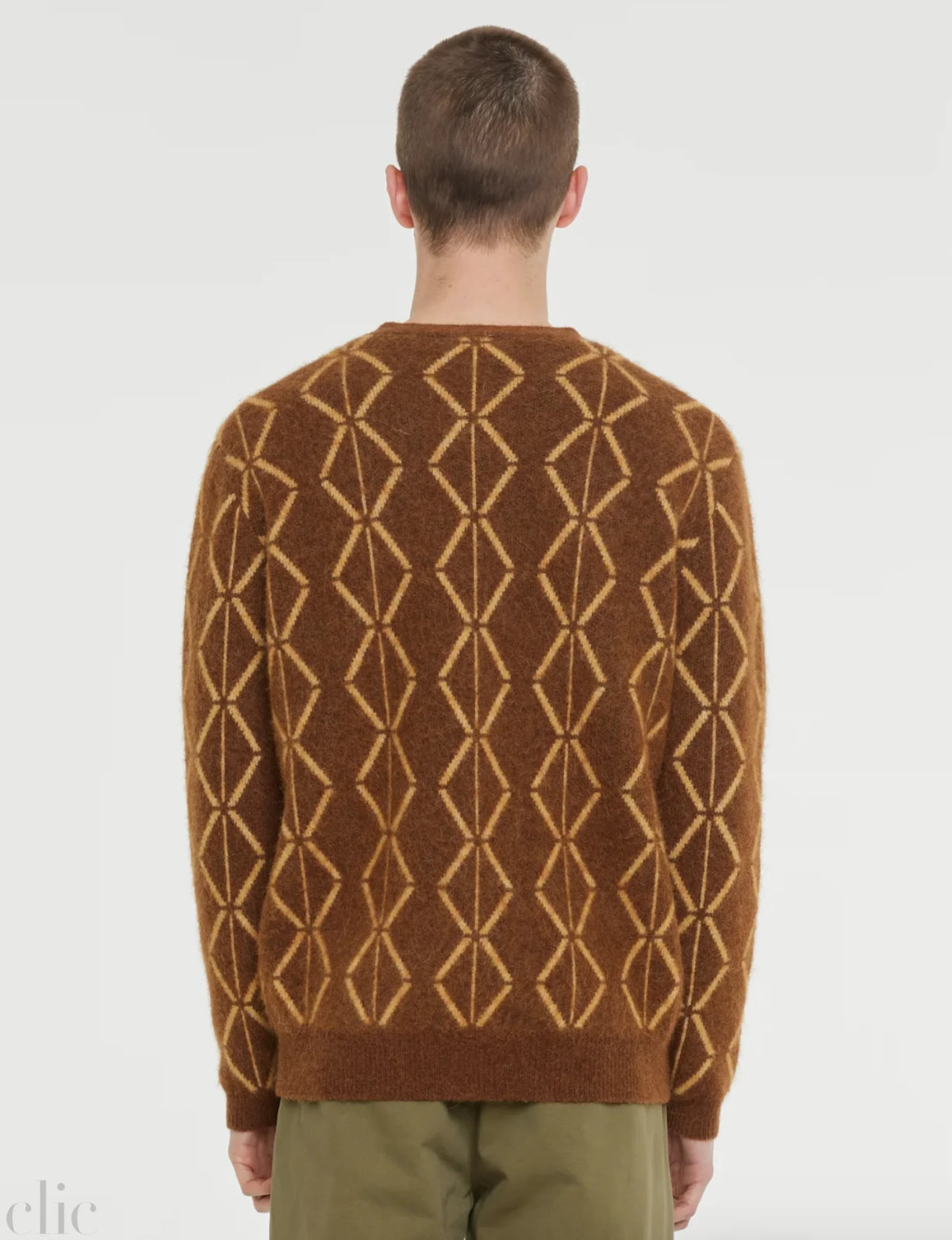 Snowstar Cardigan in Brown, from Castart