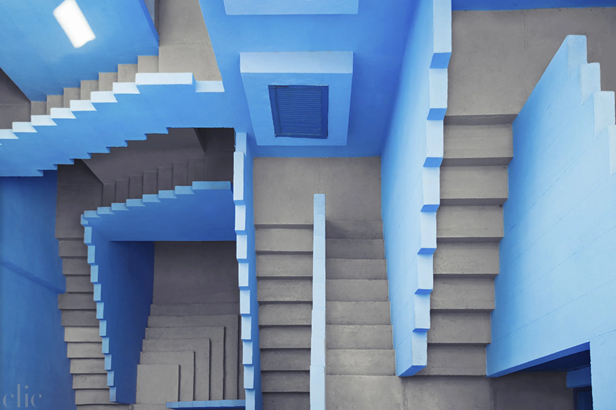 Muralla Roja - Blue by Pottsy