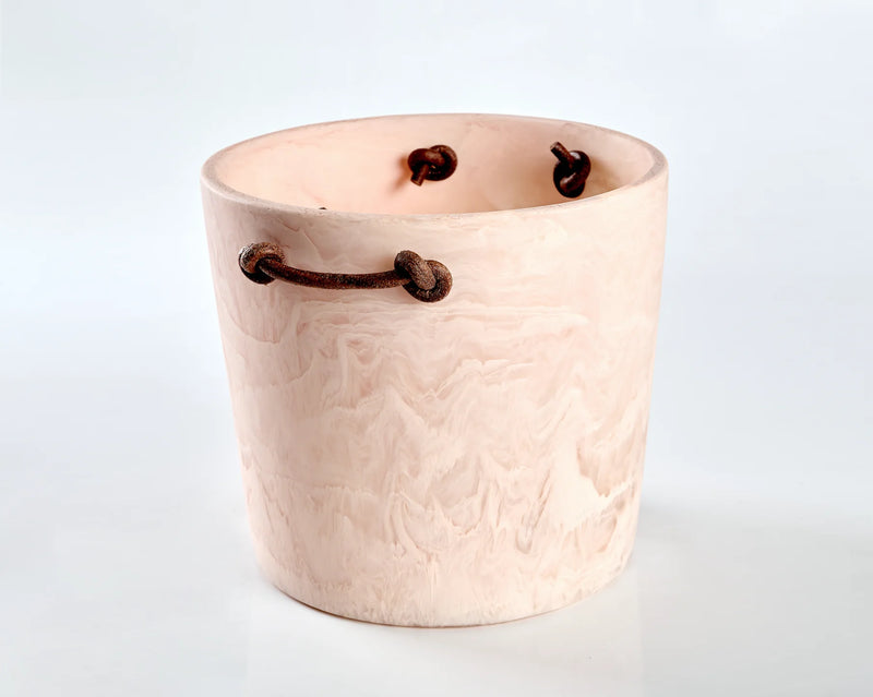 Ice Bucket in Blush Swirl, from Nashi Home