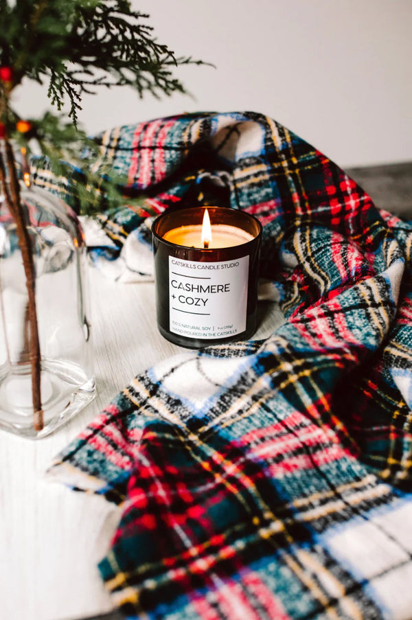 Cashmere + Cozy Candle, from Catskills Candle Studio