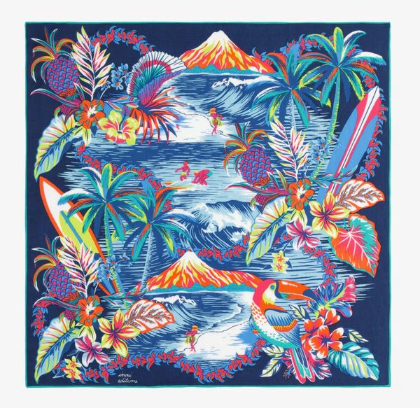 Square 65 Hawaii in Blue, from Inoui Editions