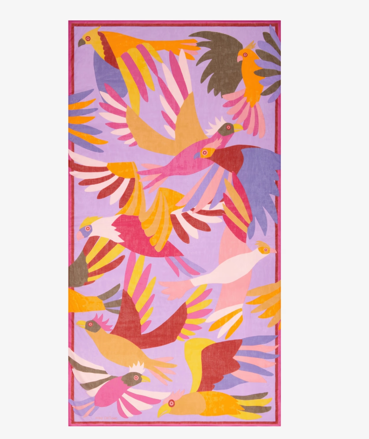 Scarf 100 Voyage in Parma, from Inoui Editions
