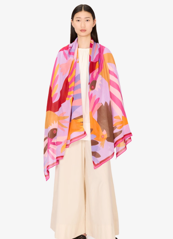 Scarf 100 Voyage in Parma, from Inoui Editions