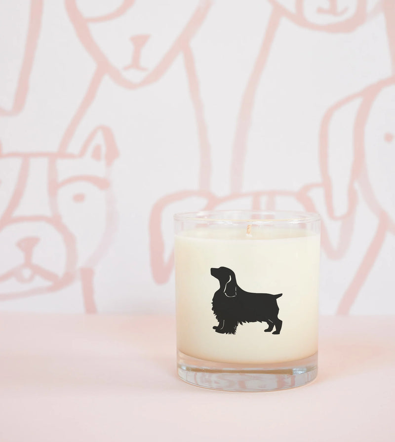 English Springer Spaniel Dog Candle, from Scripted Fragences