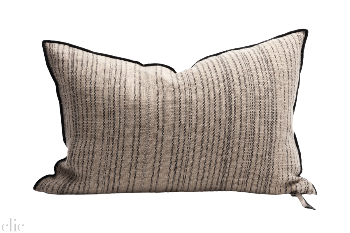 Rustique Byzance Pillow 16x24 in Natural, from Maison De Vacances