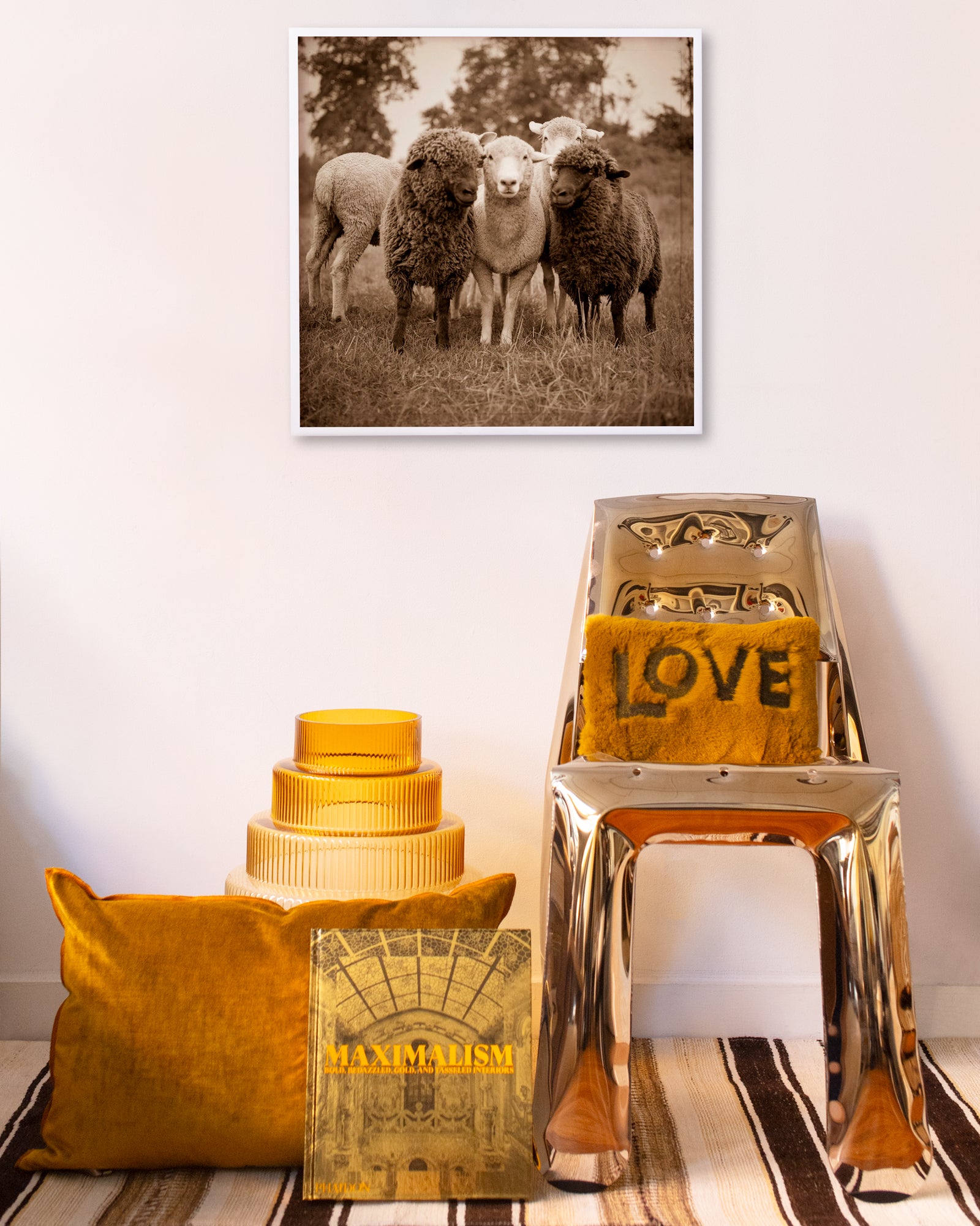 Sheep by Valerie Shaff