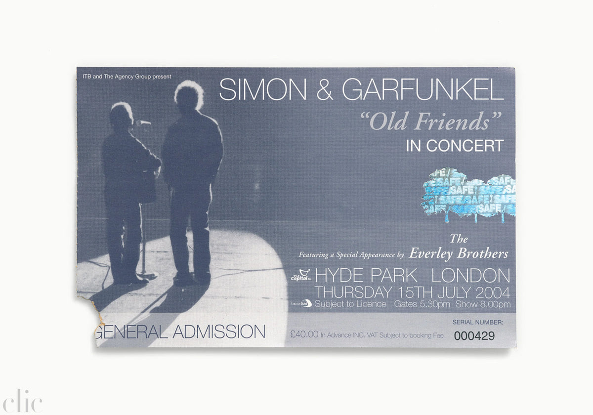 Simon & Garfunkel, Hyde Park, London, UK 2004 by Blaise Hayward