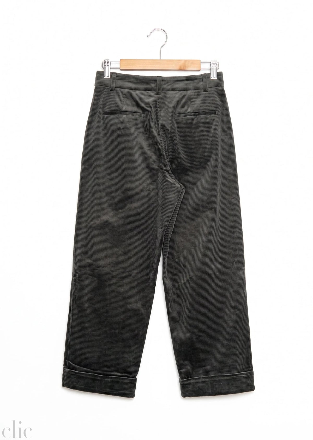Siril Trousers in Dark Green, from Rue Blanche