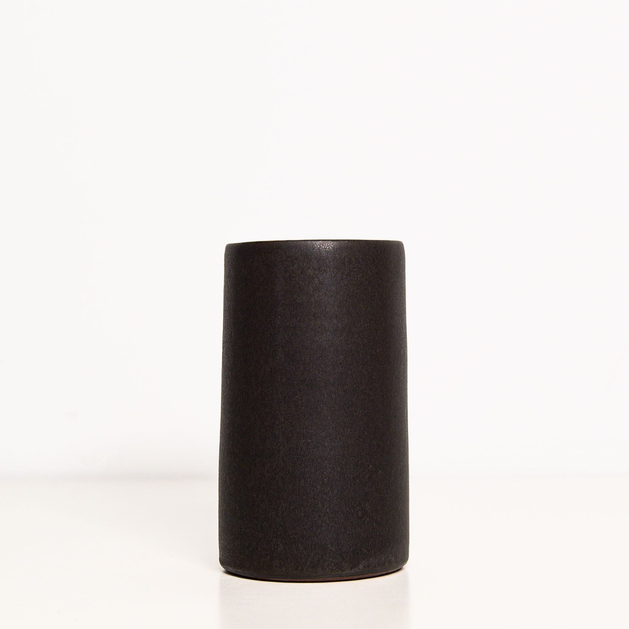 Small Cylinder Vase in Black