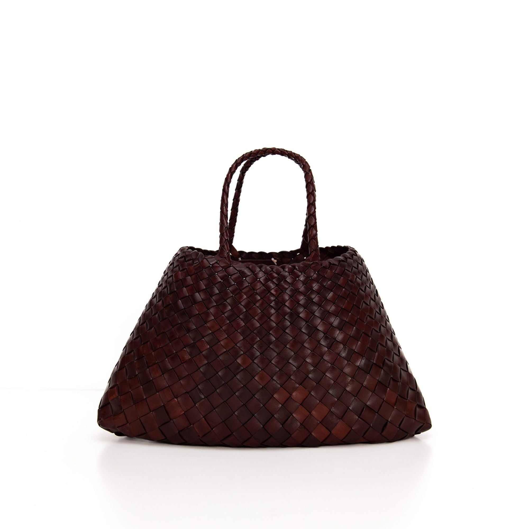 Small Santa Croce Bag in Bruciato, from Dragon Diffusion