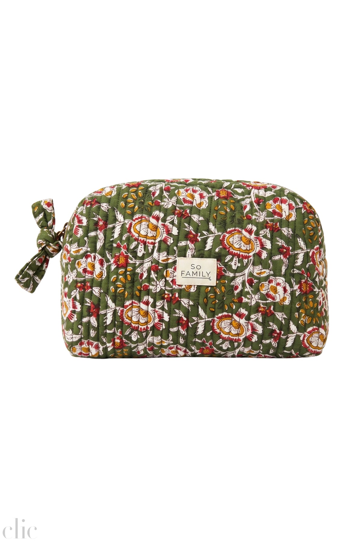 Delhi Toiletry Bag in Green, from So Family
