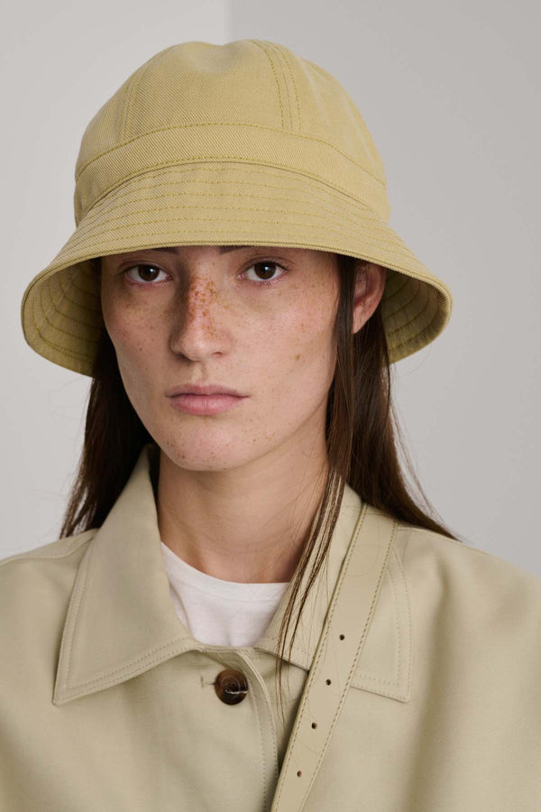 Potti Bucket Hat in Pale Yellow, from Soeur