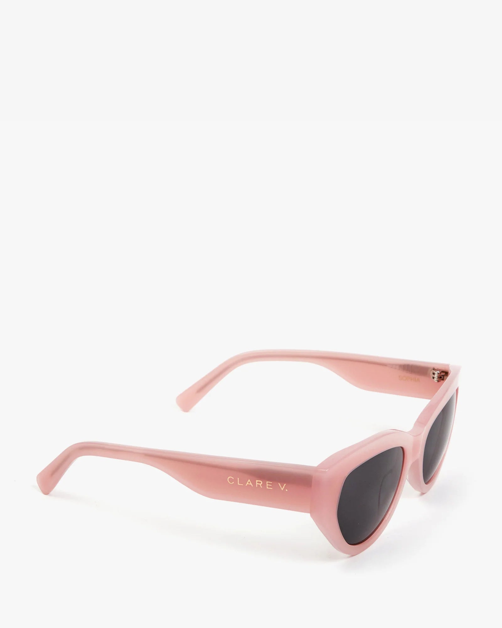 Sophia Sunglasses in Blush, from Clare V