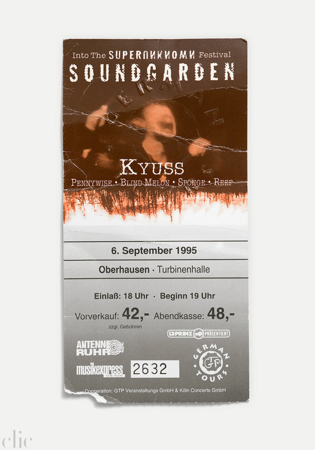 Soundgarden, Turbinenhalle, Oberhausen, Germany 1995 by Blaise Hayward