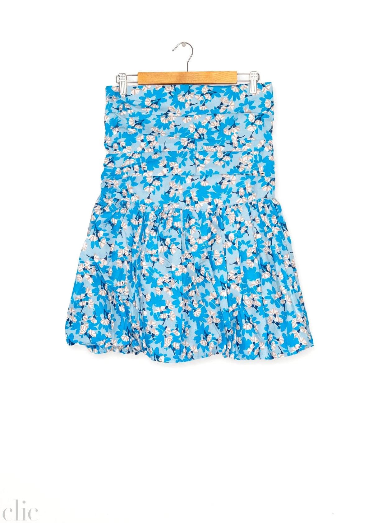 St Tropez Mini Dress in Big Margarita Blue, from Yvonne S