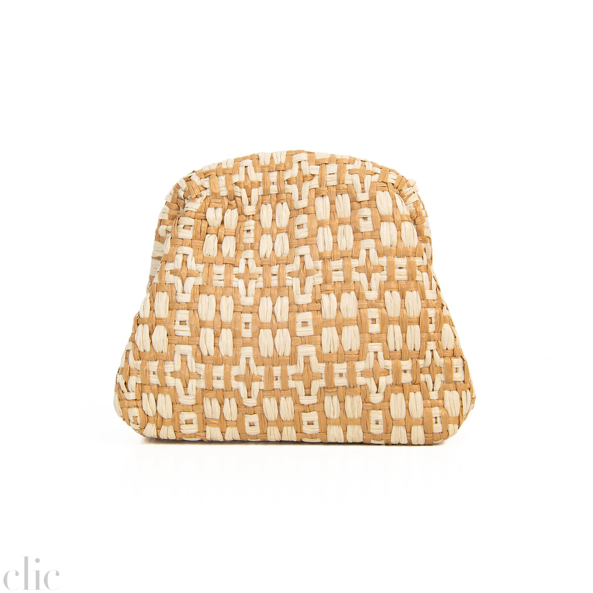 Stella Small Clutch in Natural, from Maria La Rosa
