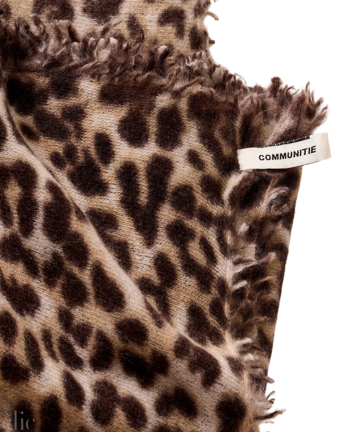 Felted Scarf in Leopard, from Organic by John Patrick 