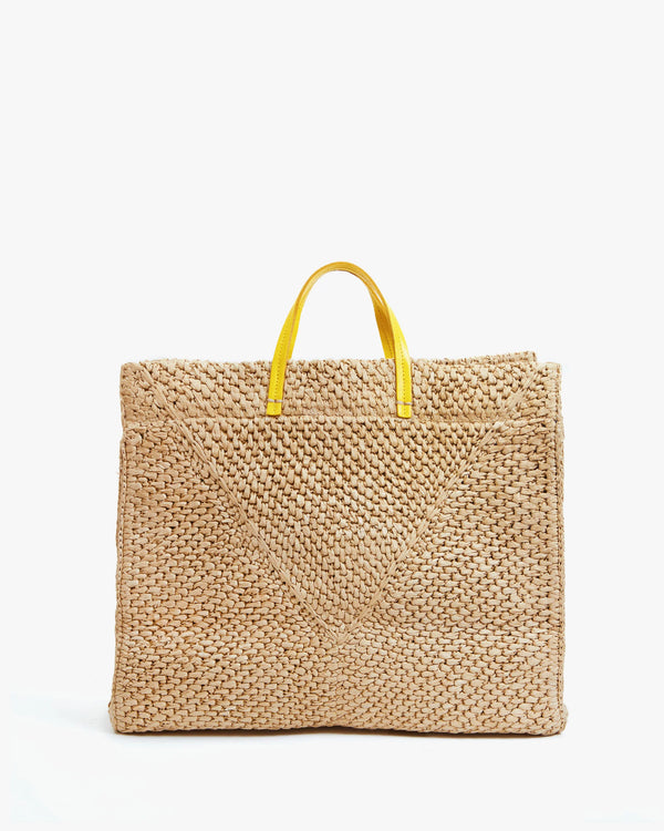 Summer Simple Tote Bag in Dune, from Clare V