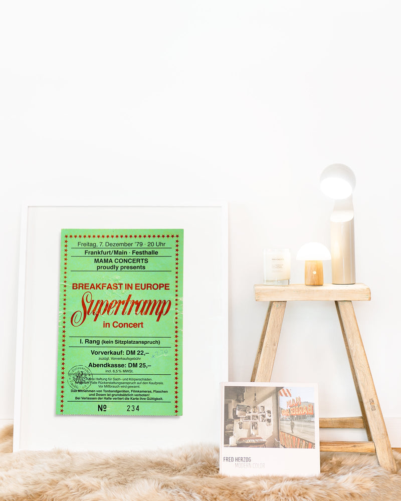 Supertramp, Breakfast in Europe, 1977 by Blaise Hayward