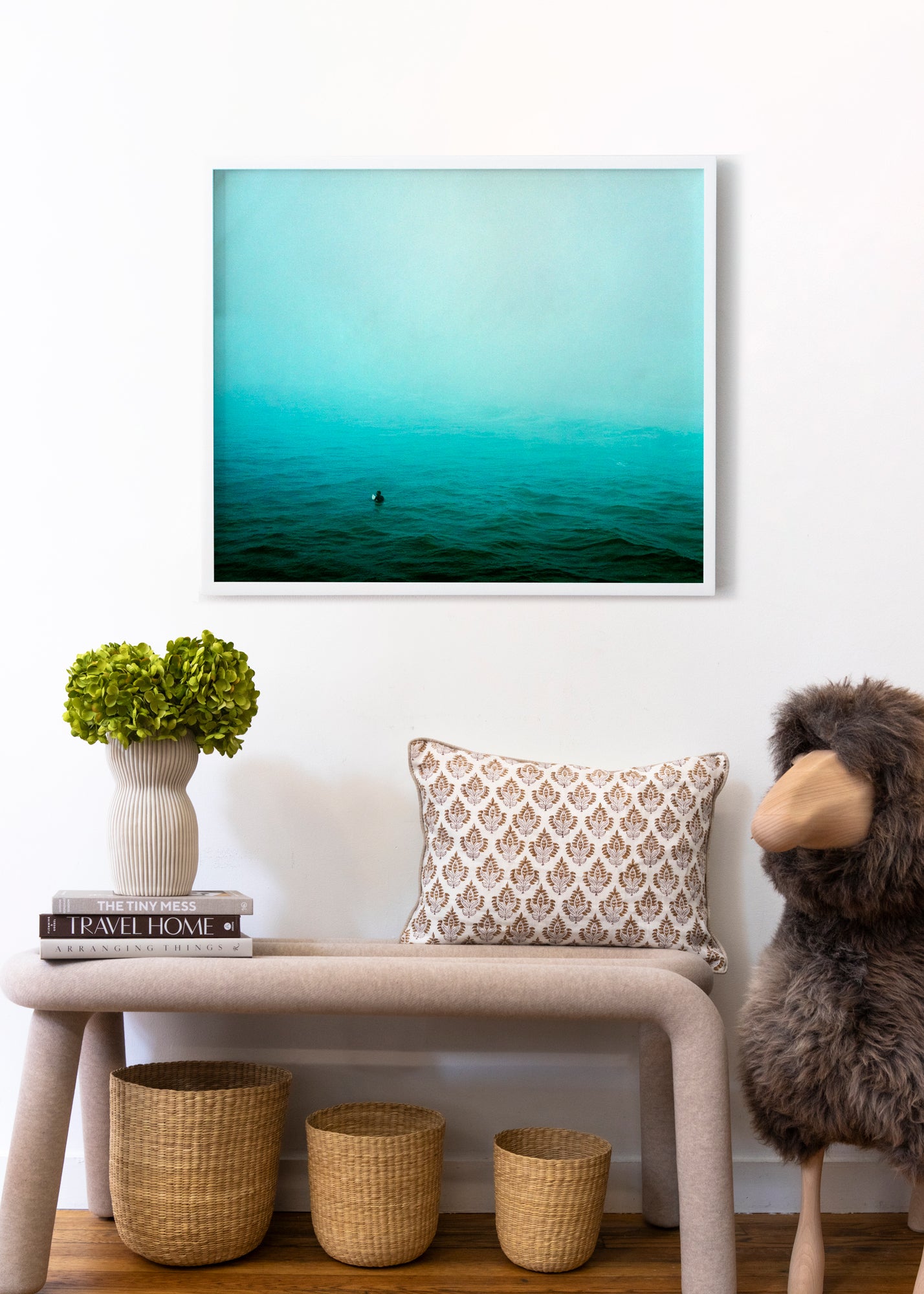 Surfer in Fog by Josh Soskin