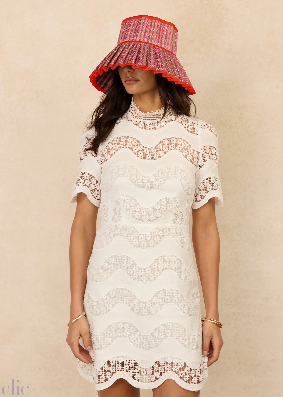 Sweet Life Luxe Capri Hat in Tangerine, from Lorna Murray