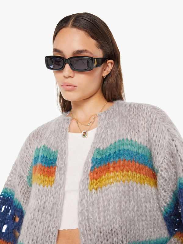 Stripes Galore Big Cardigan, from Maiami