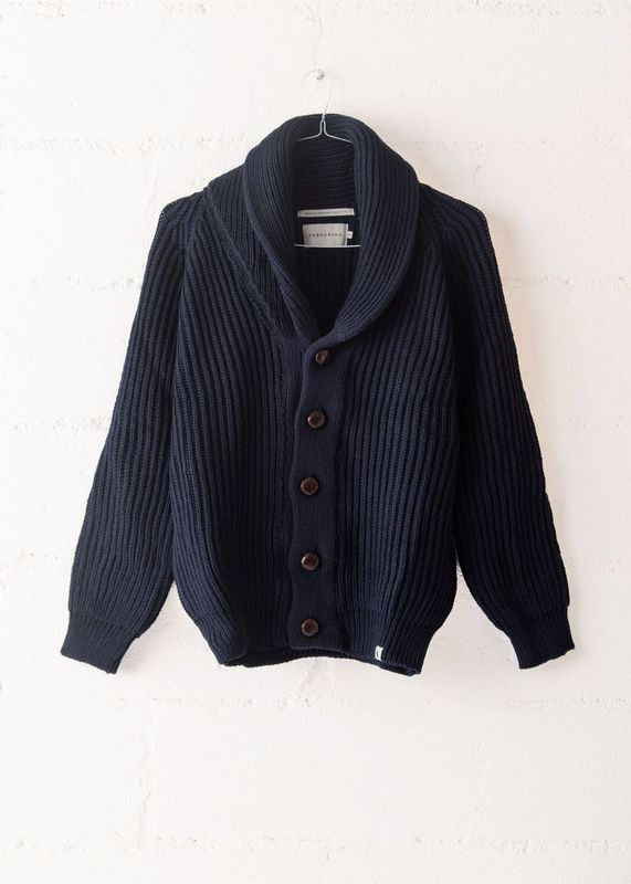 Wilkinson Cardigan in Navy, from Peregrine