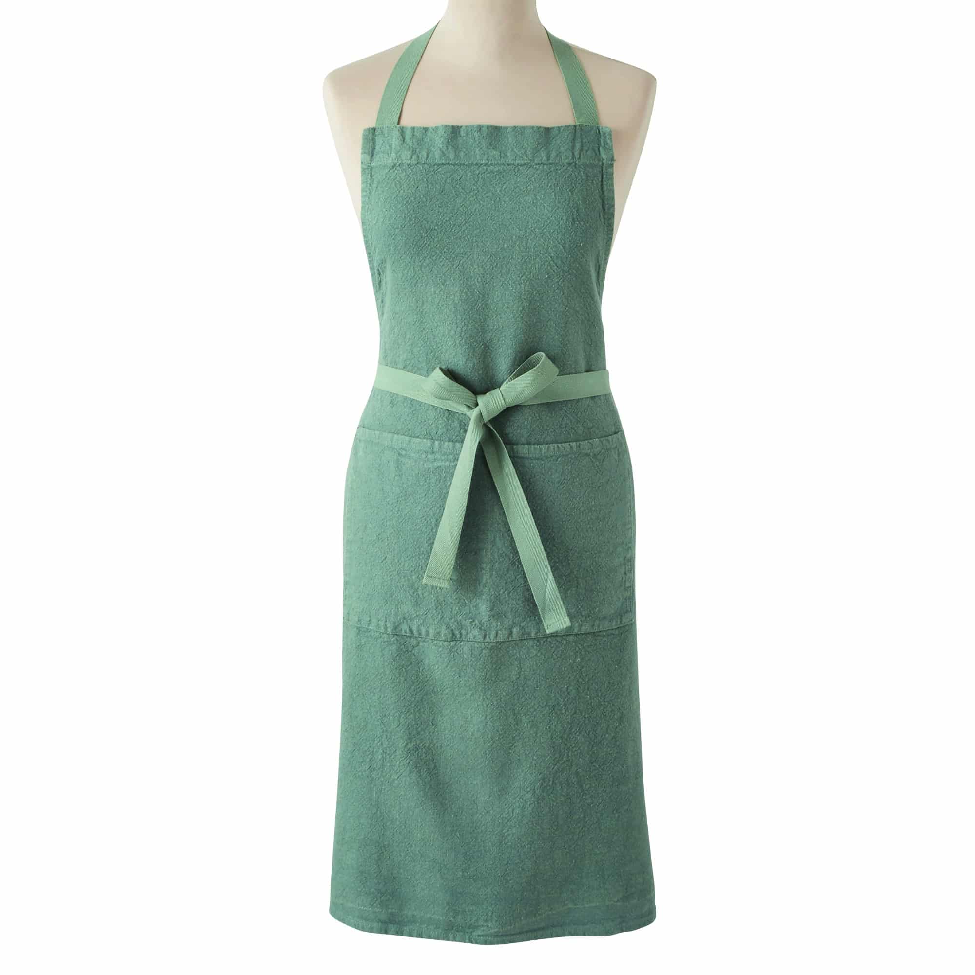 Doudou Apron in Vert de Gris, from Charvet Editions