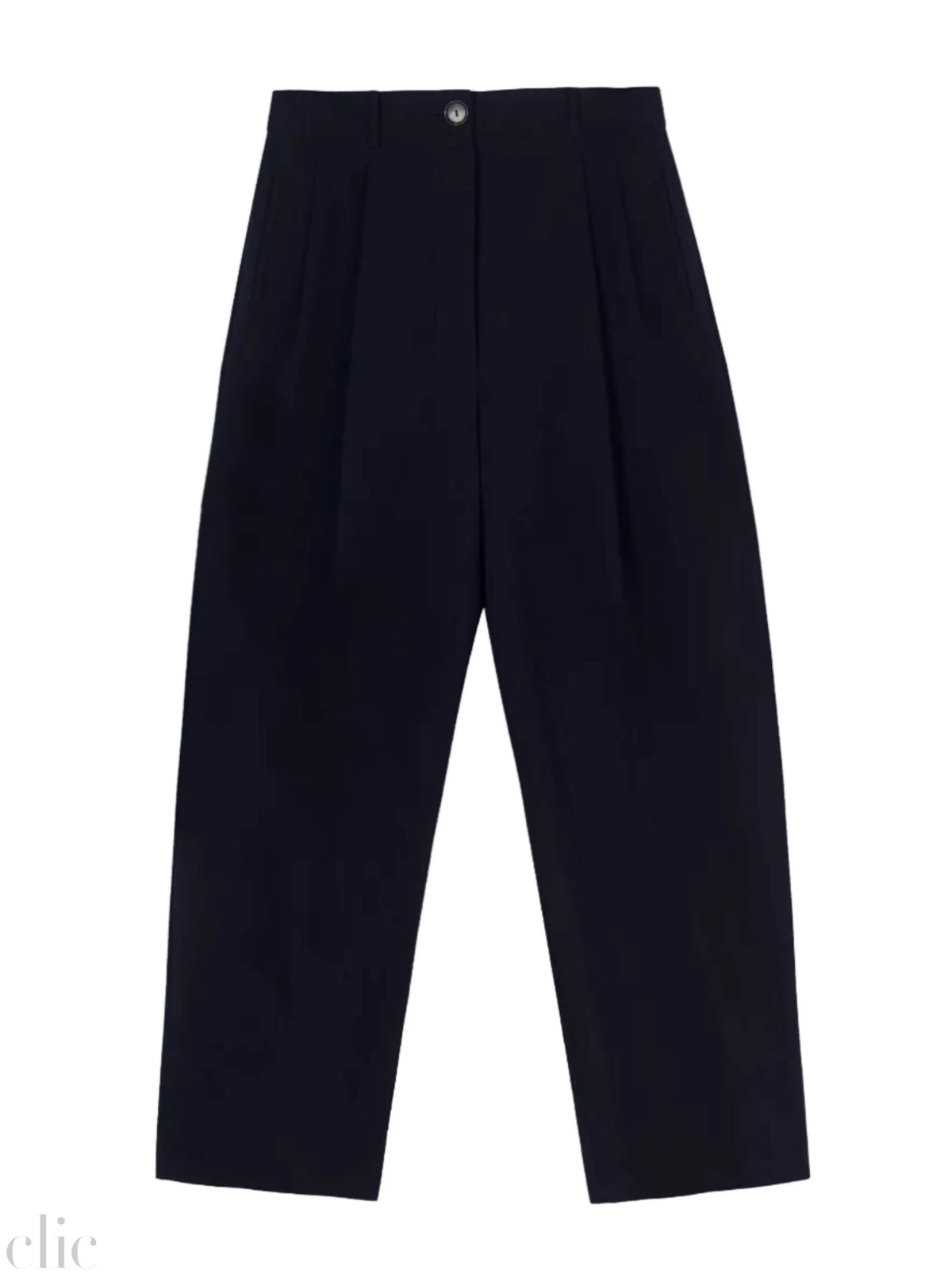 Tailored Masculine Pants in Navy, from Cordera