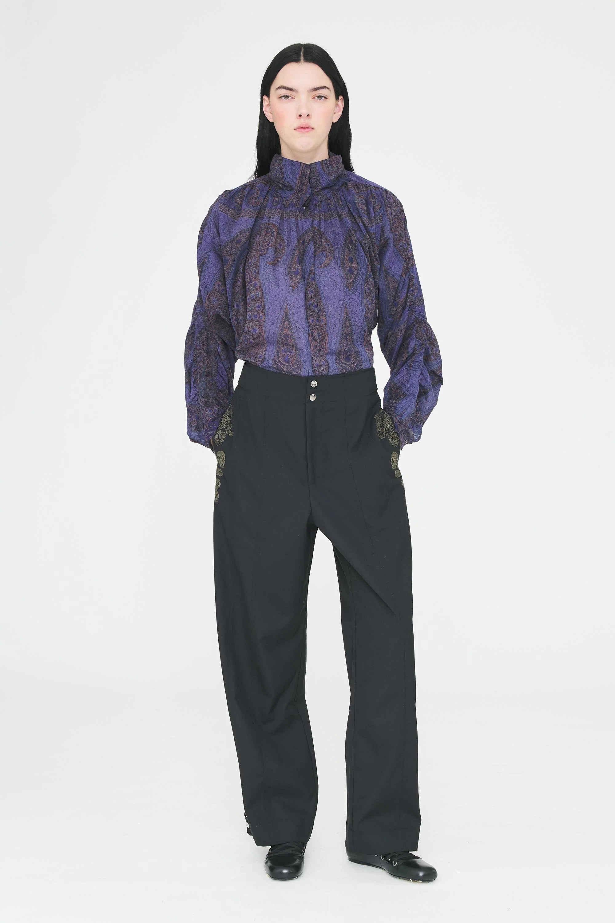 Tamari Tee in Navy, from Antik Batik