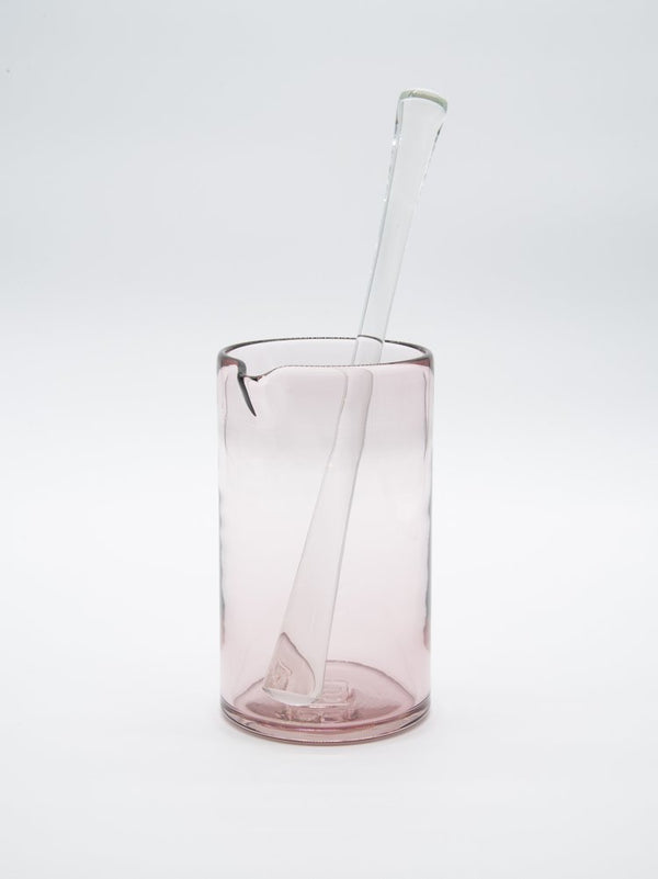 Cocktail Stirl Glass in Mauve, from Tyler Barry