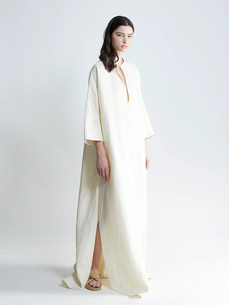 Sojourn Kaftan in Ivory, from The Salting