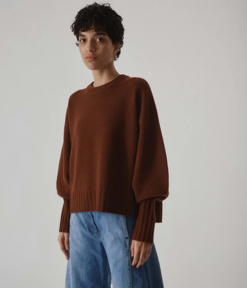 Balloon Sleeve Sweater, from Sayaka