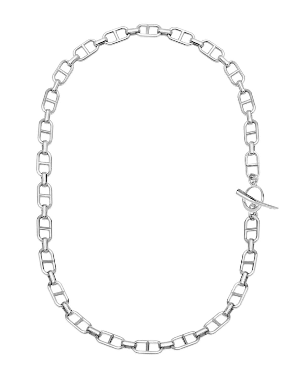 15mm Stirrup Chain Necklace in Sterling Silver, from Gabriela Artigas