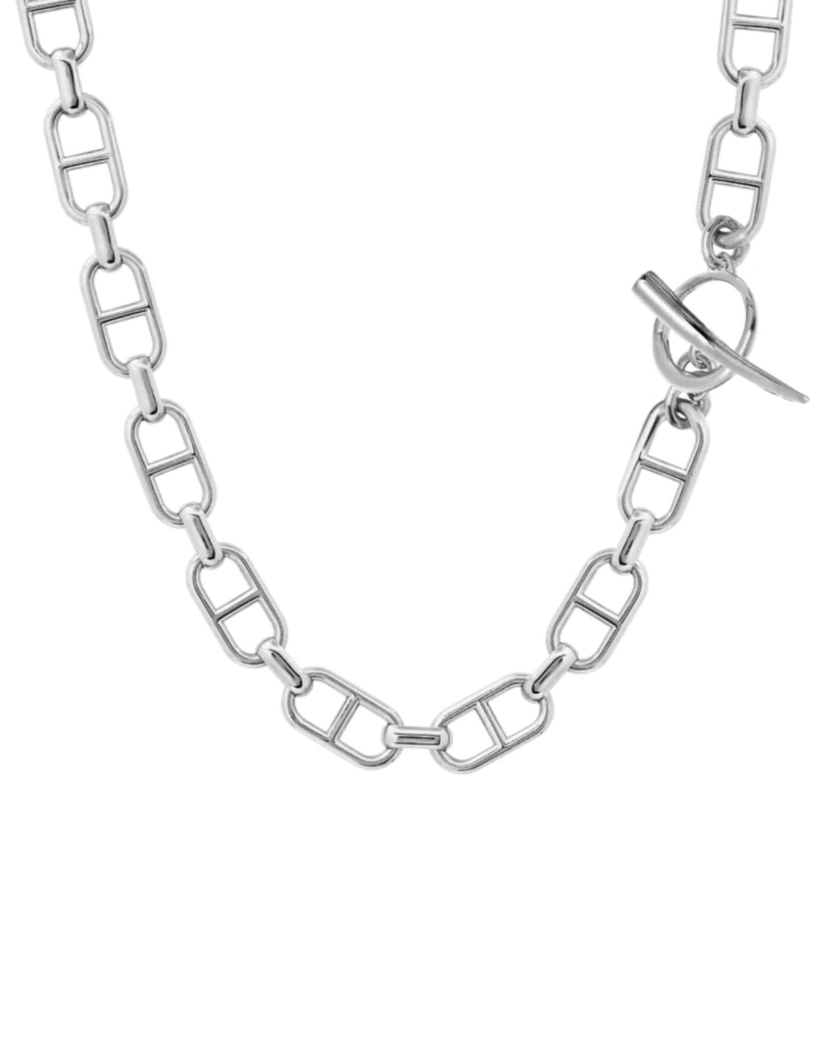 15mm Stirrup Chain Necklace in Sterling Silver, from Gabriela Artigas