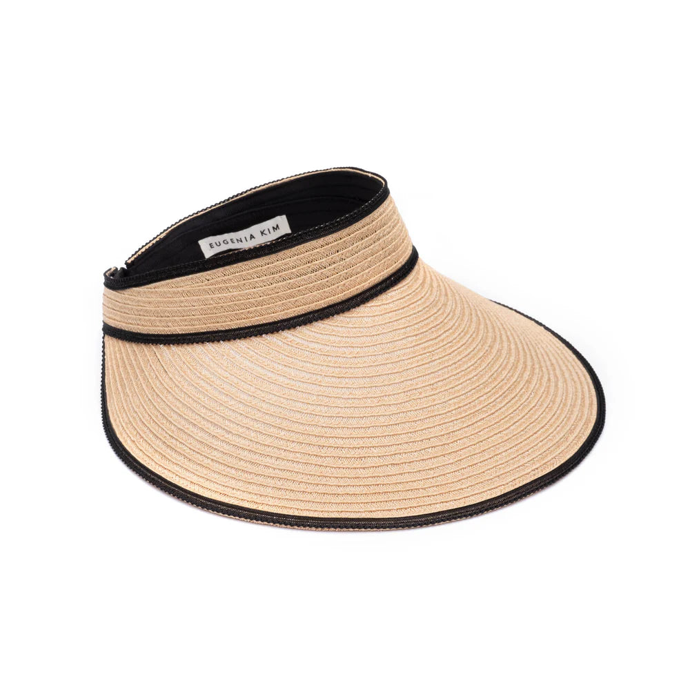 Trixie Hat in Camel and Black, from Eugenia Kim