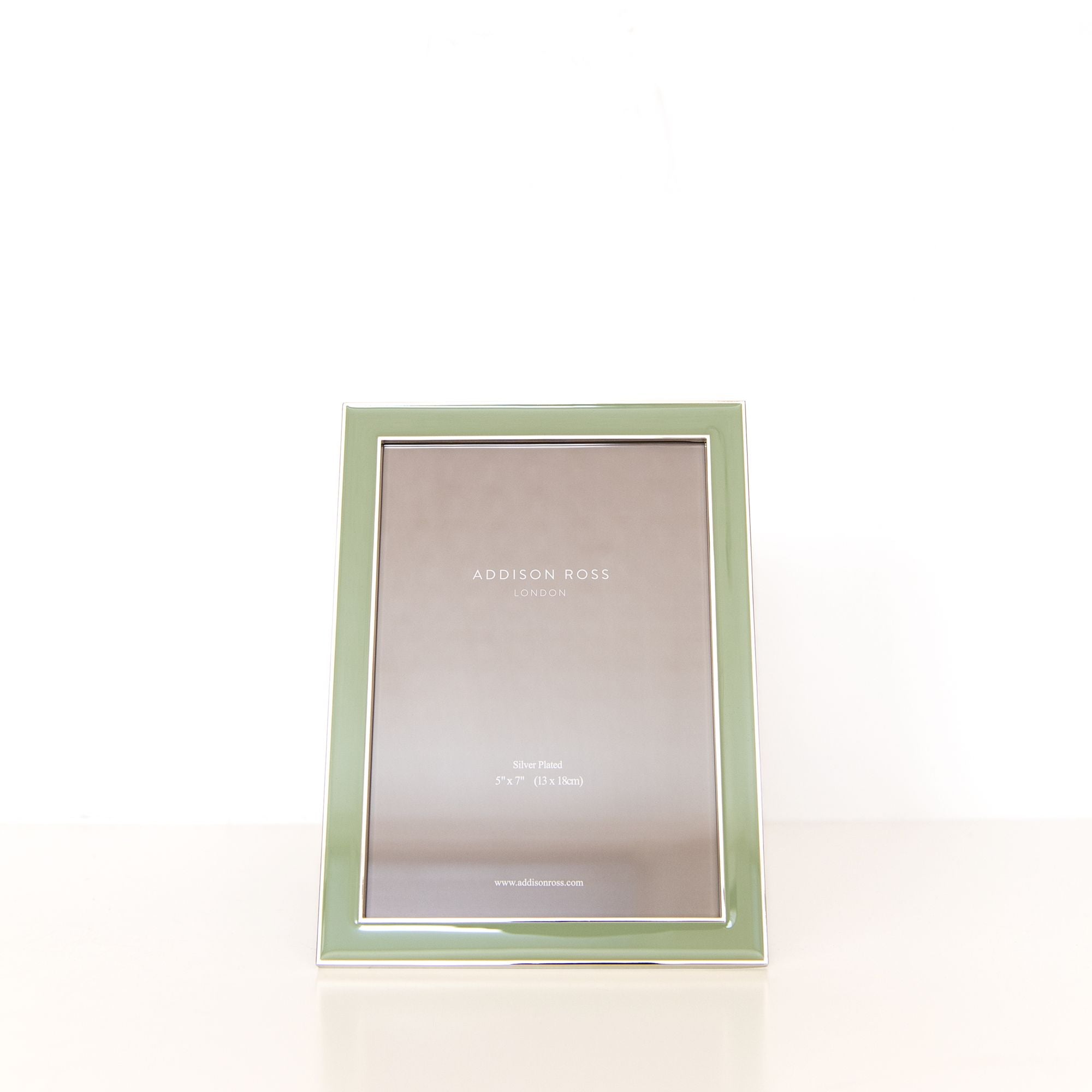 Enamel Frame in Sage Green, from Addison Ross