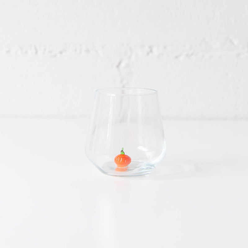 Pumpkin Drinking Glass, from Minizoo