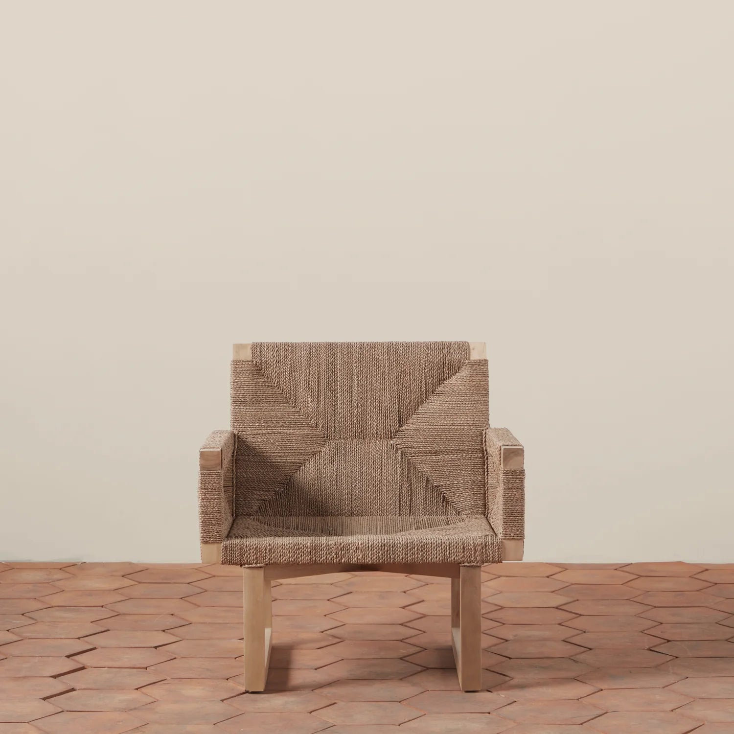 Textura Lounge Chair in Natural, from Woven Shop