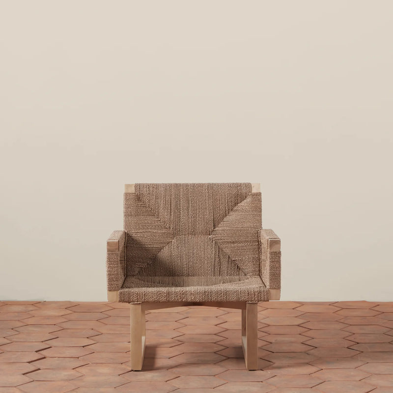 Textura Lounge Chair in Natural, from Woven Shop