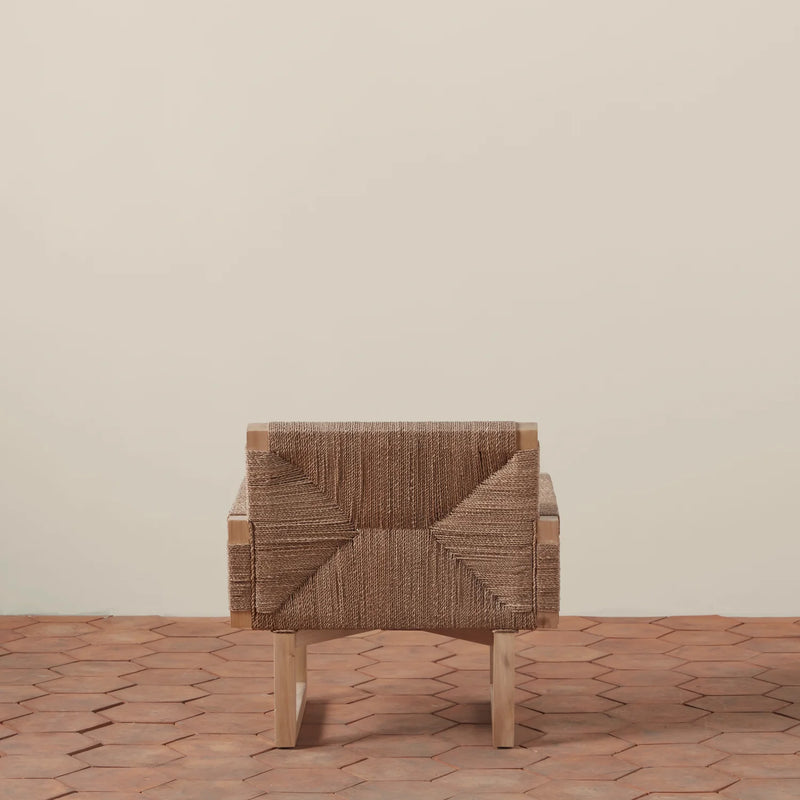 Textura Lounge Chair in Natural, from Woven Shop
