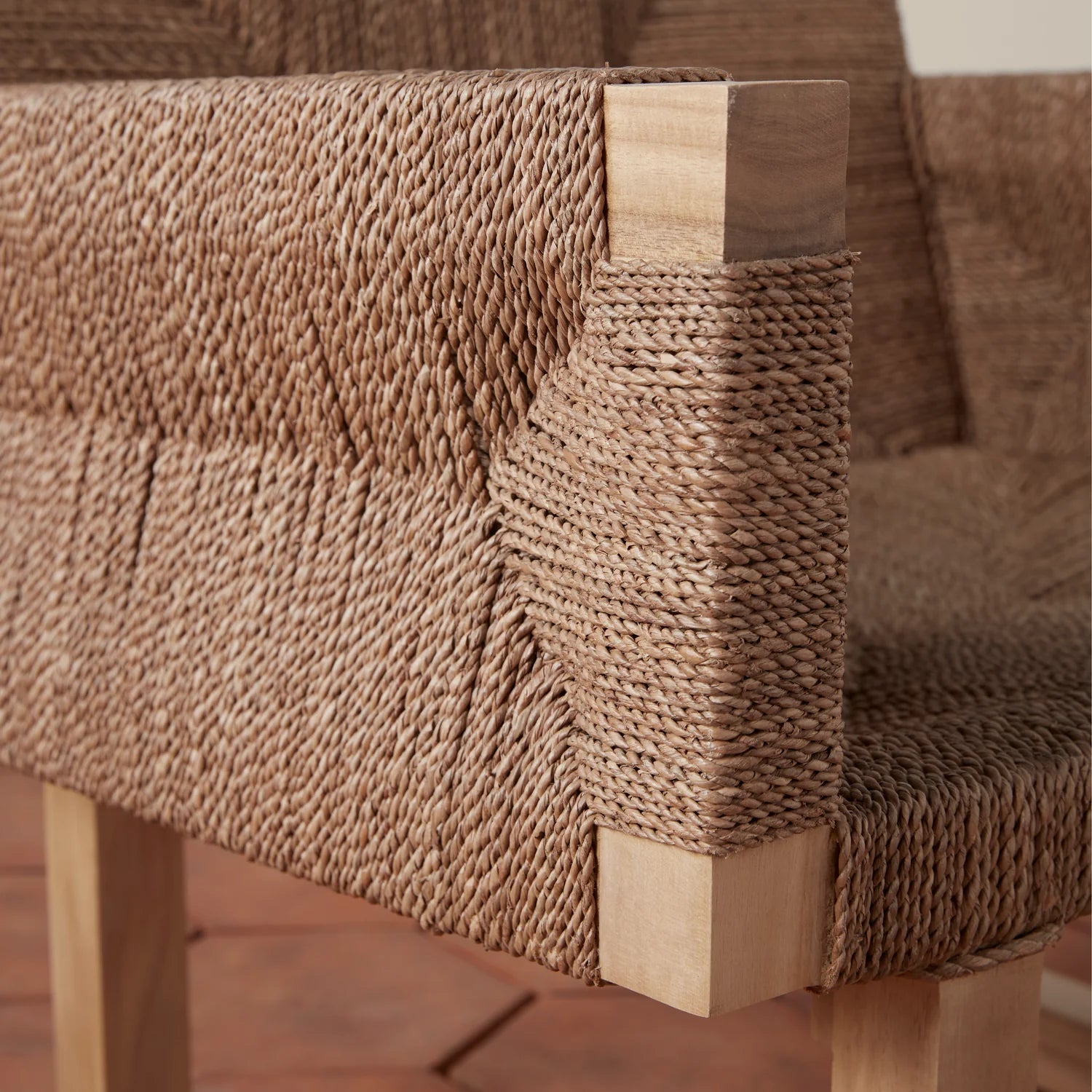 Textura Lounge Chair in Natural, from Woven Shop