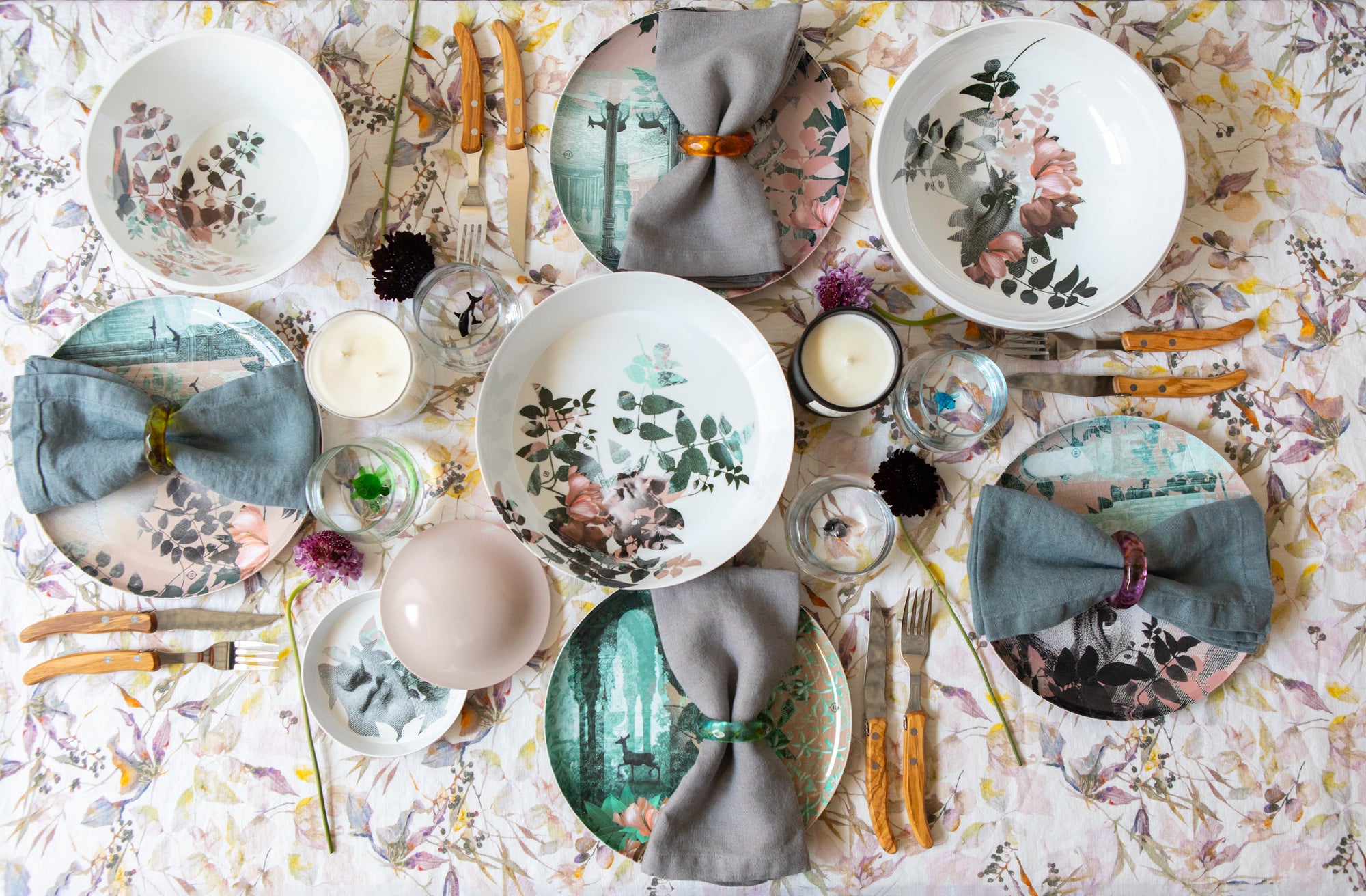 Meadow Tablecloth, from Linen Tales