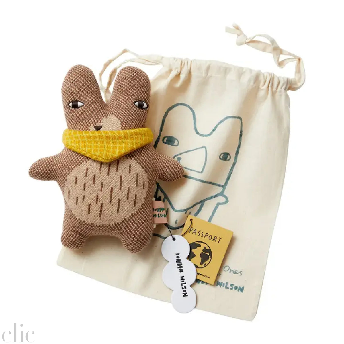Teeny Ted Cotton Wee One, from Donna Wilson